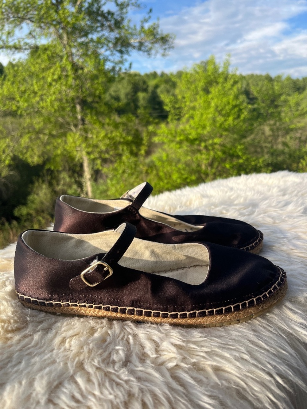 Seavees Satin Miramar Espadrille